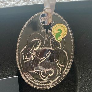 New Waterford Crystal Nativity Ornament 2018 Gorgeous Sparkle